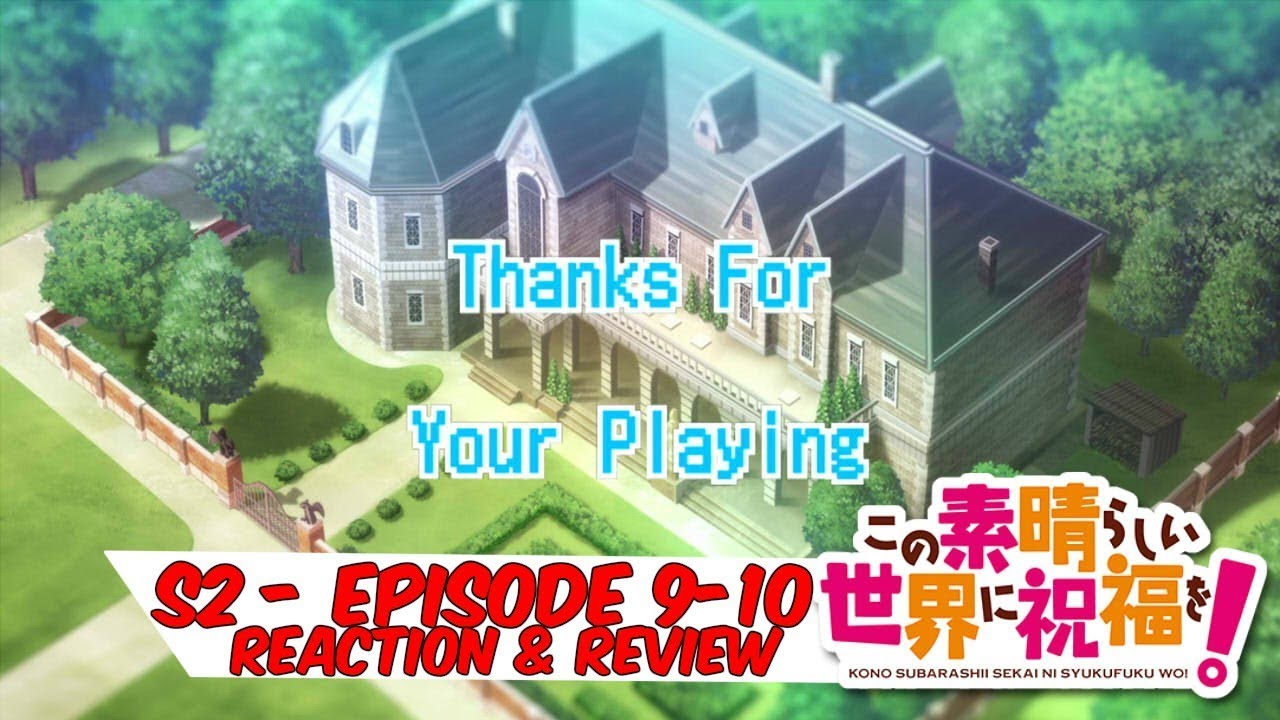 KonoSuba S2 | Episode 9-10 | REACTION & REVIEW - YouTube