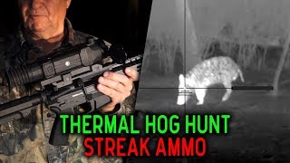 .45 ACP Thermal Hog Hunt with Tracer Bullets | CMMG & Streak Ammo