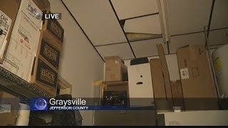 Graysville tornado hits Marathon gas station
