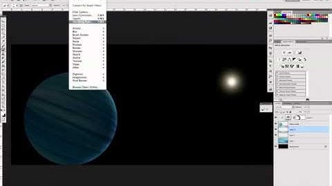 The Cosmos: Create a Supernova and a Ringed Planet in Photoshop (Part 2)