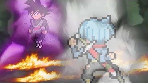 Goku Black vs Trunks: Sprite Animation