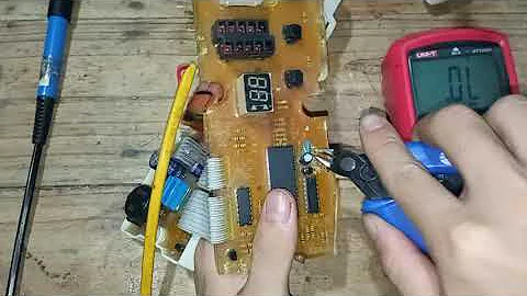 Sửa bo máy giặt LG mono - bệnh mất nguồn