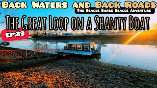Ep:23 The Great Loop on a Shanty Boat | 'You can stay, but you have to eat...' | Time out of Mind
