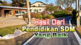 THIS IS A SILENT VIEW OF A VILLAGE IN KOREA AWAY FROM THE CROWDS 🚷