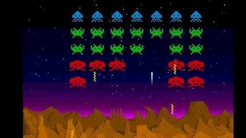 space invasion for Amiga