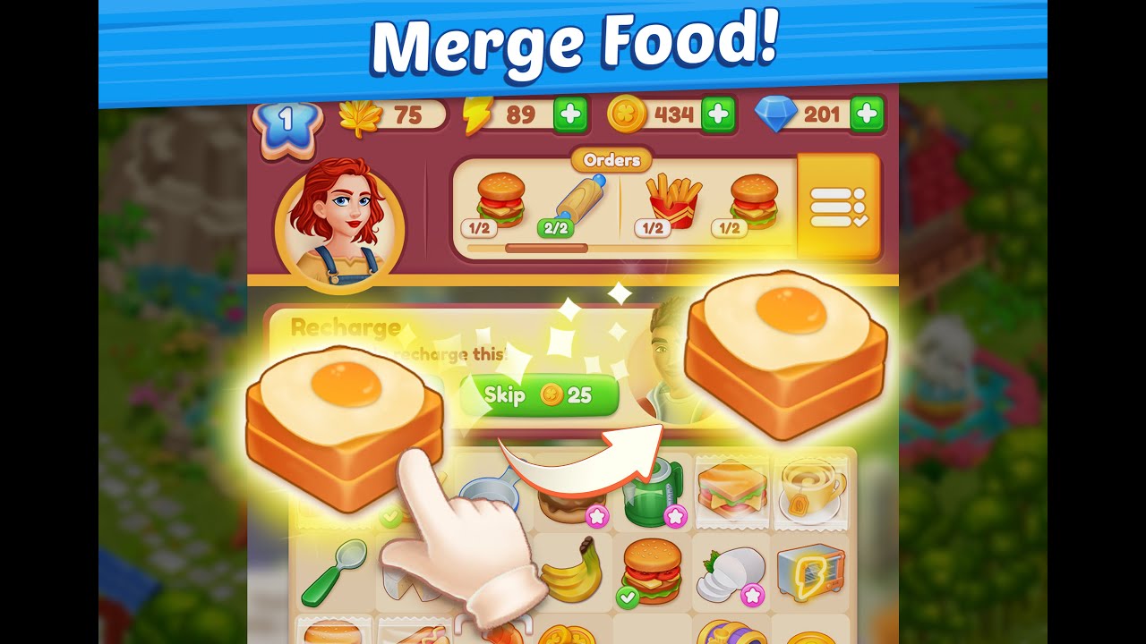 Merge Fever Trailer | Design & Merge Games | Love Story of an Underdog Chef | New Merge Game Trailer
