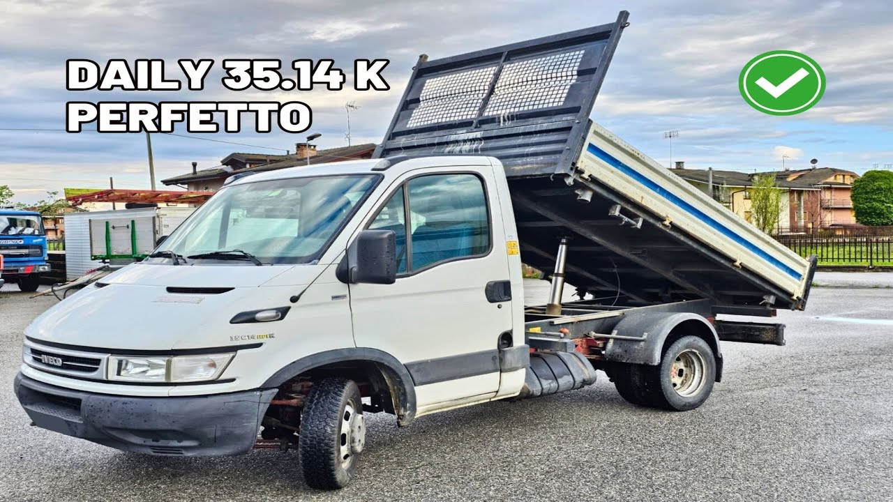 IVECO DAILY 35C14 K Ribaltabile Trilaterale COD. BRIV1070 #iveco #ivecodaily #ivecotrucks