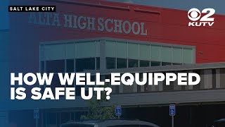How well equipped the SafeUT App is for influx of hoax threat tips