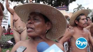 Mujeres De Los 400 Pueblos Se Desnudan Para Exigir Sus Derechos