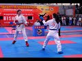 Карате-до WKF. Гузалия Гафурова - Ольга Мальцева. Турнир Bishkek Open 2020. Финал, абсолютка