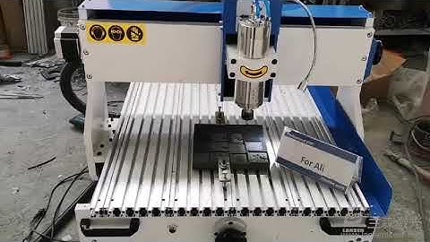 Lansen 6090 desktop cnc router display
