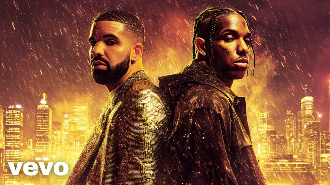 Drake ft. Travis Scott - Crown of Shadows [Music Video 2025]