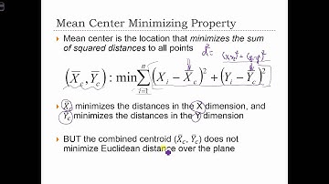 GEOG 3020 Lecture 06-4 - Descriptive Spatial Statistics I
