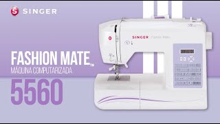  SINGER Máquina de coser computarizada 5560 con kit de  accesorios incluidos, tapa dura y mesa de extensión, 203 aplicaciones de  puntada, perfecta para principiantes : Arte y Manualidades