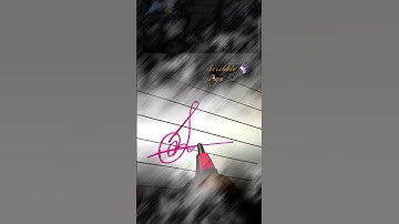 Siya Stylish Name Signature writing video #shorts #signature #learntosign #howtosign #ytshorts #yt
