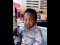 Baby eating icecream for the first time!  Priceless reaction!