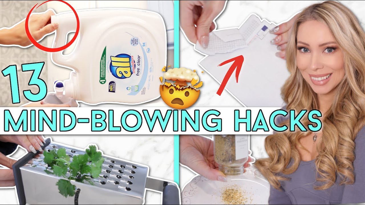 13 *NEW* HOME HACKS THAT WILL BLOW YOUR MIND! 🤯 YouTube