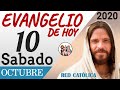 Evangelio de Hoy Sabado 10 de Octubre de 2020 | REFLEXIÓN | Red Catolica