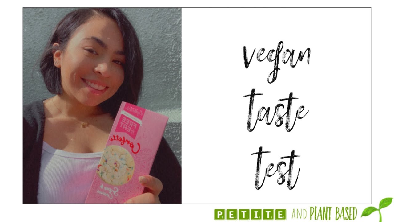 VEGAN TASTE TEST Cybele’s Confetti Cookies YouTube