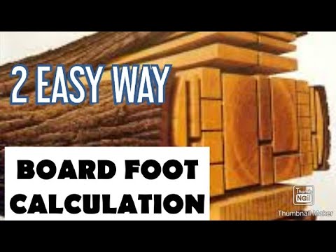 Download Paano Mag Compute ng Board Feet, How to Calculate Board Feet - YouTube