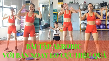 BÀI TẬP AEROBIC VỚI BÀN XOAY EO CỰC HIỆU QUẢ |OANH NGUYỄN