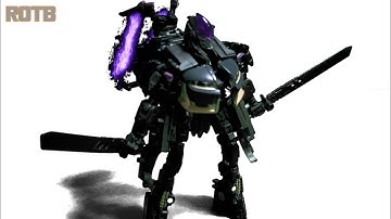 Transformers studio series ROTB Nightbird Stop Motion