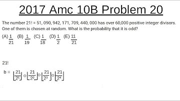 2017 AMC 10B Problem 20