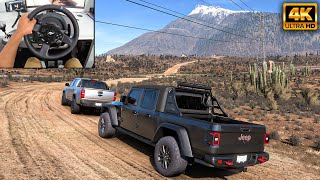 Jeep Gladiator & Chevrolet Colorado | OFFROAD CONVOY| Forza Horizon 5 | Thrustmaster T300RS gameplay