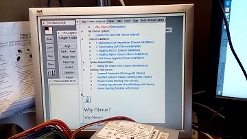 Native Oberon TCP/IP networking Example