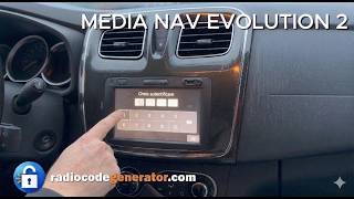 Afli Codul Radio La Dacia Logan, Sandero, Duster Media Nav Evolution Demontare Și Generare
