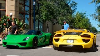 INSANE CAR SHOW (Rally For The Ranch) 2 Porsche 918's, Ferrari F40 + More!