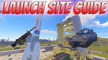 THE ULTIMATE LAUNCH SITE GUIDE RUST 2023 (Every Broken Unknown Spot)