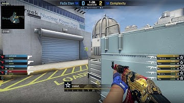 DTV ACE - blameF vs FaZe Clan - de_nuke @ DreamHack Masters Winter 2020 Europe by demtovideo