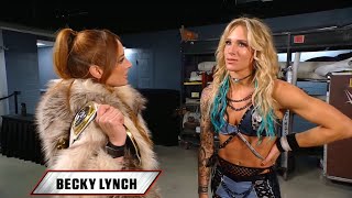 Becky Lynch, Sol Ruca & Iyo Sky Backstage: Raw May 11 2026