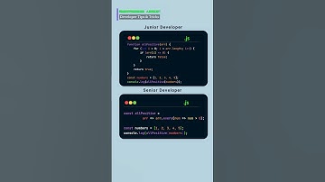 Junior Developer VS Senior Developer 👾👨‍💻 #javascript #webdesign #shorts #music #htmlcss #trend