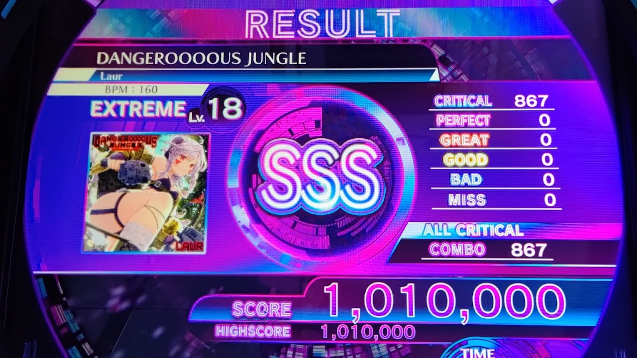 MUSICDIVER「DANGEROOOOUS JUNGLE」EXTREME ALL CRITICAL
