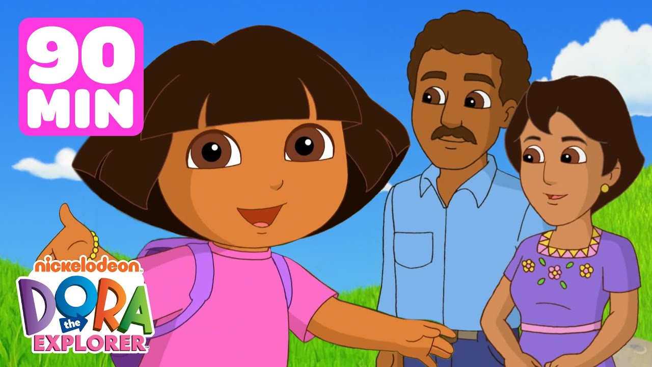 Dora the Explorer's Family & Friend Adventures! #2 💕 90 Minutes | Dora & Friends