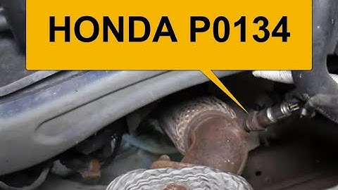 How to Fix HONDA P0134: O2 Sensor Circuit No Activity Detected Bank 1 Sensor 1