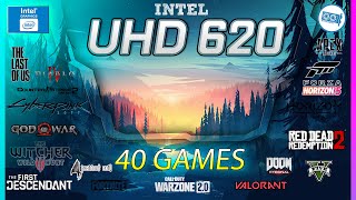 UHD 730 + i7 8550U Unleashed: Can It Handle 40 Popular Games? Find Out Now!
