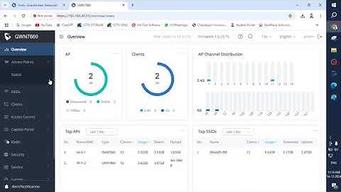 GWN7660 Grandstream Wi-Fi Access Point Configuration by Mojahid