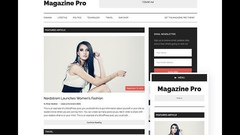 Genesis Magazine Pro Theme Customisation - Step by step