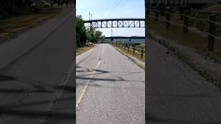 Safe Harbor Trestle Bridge and Dam #motorcycle #honda #grom #motovlog #minimoto #motorcycleadventure