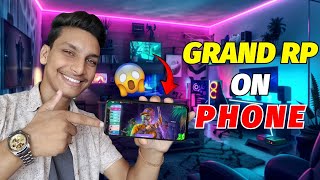 I PLAYED GTA 5 GRAND RP IN PHONE !😱🔥 screenshot 4