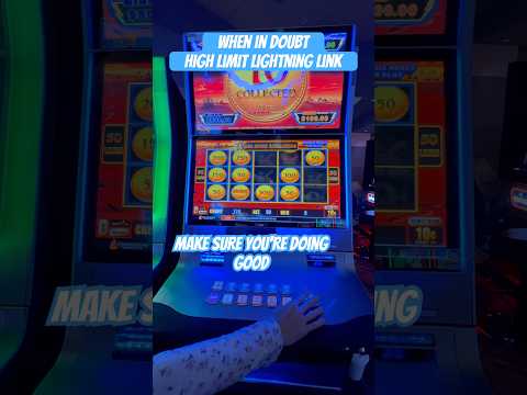 The BEST high limit slot #lightninglink #slots #jackpot