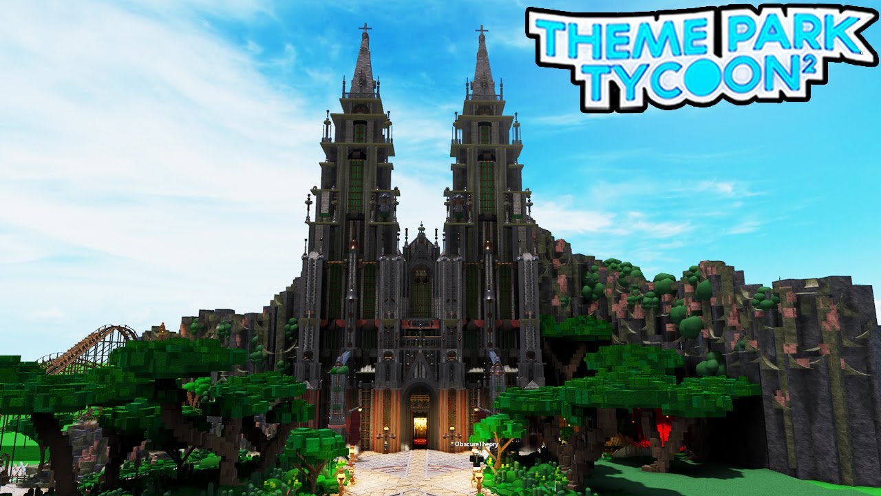 Roblox Theme Park Tycoon 2 Ideas Entrance