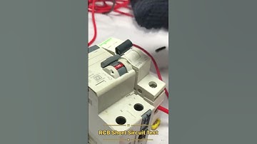 Short Circuit Rcb Short circuit Rcb Short circuit test Rcb trip testing Electrical #Short