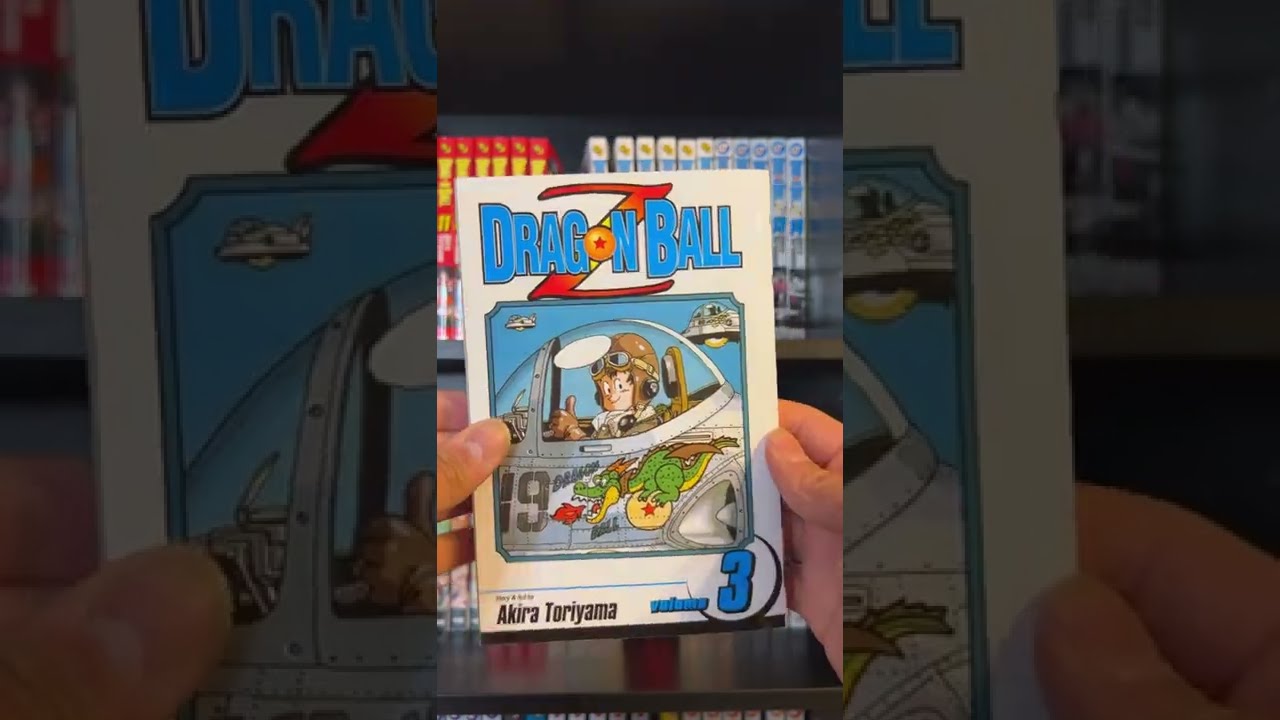 Manga Unboxing Dragon Ball Z | Manga Shopping at Right Stuf Anime #shorts