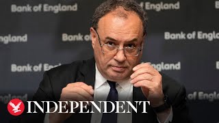 Live: Bank of England governor faces treasury committee amid suggestion that inflation has peaked