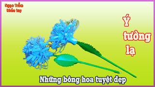 🌸Cách làm bông hoa bằng giấy dễ mà đẹp 🌸