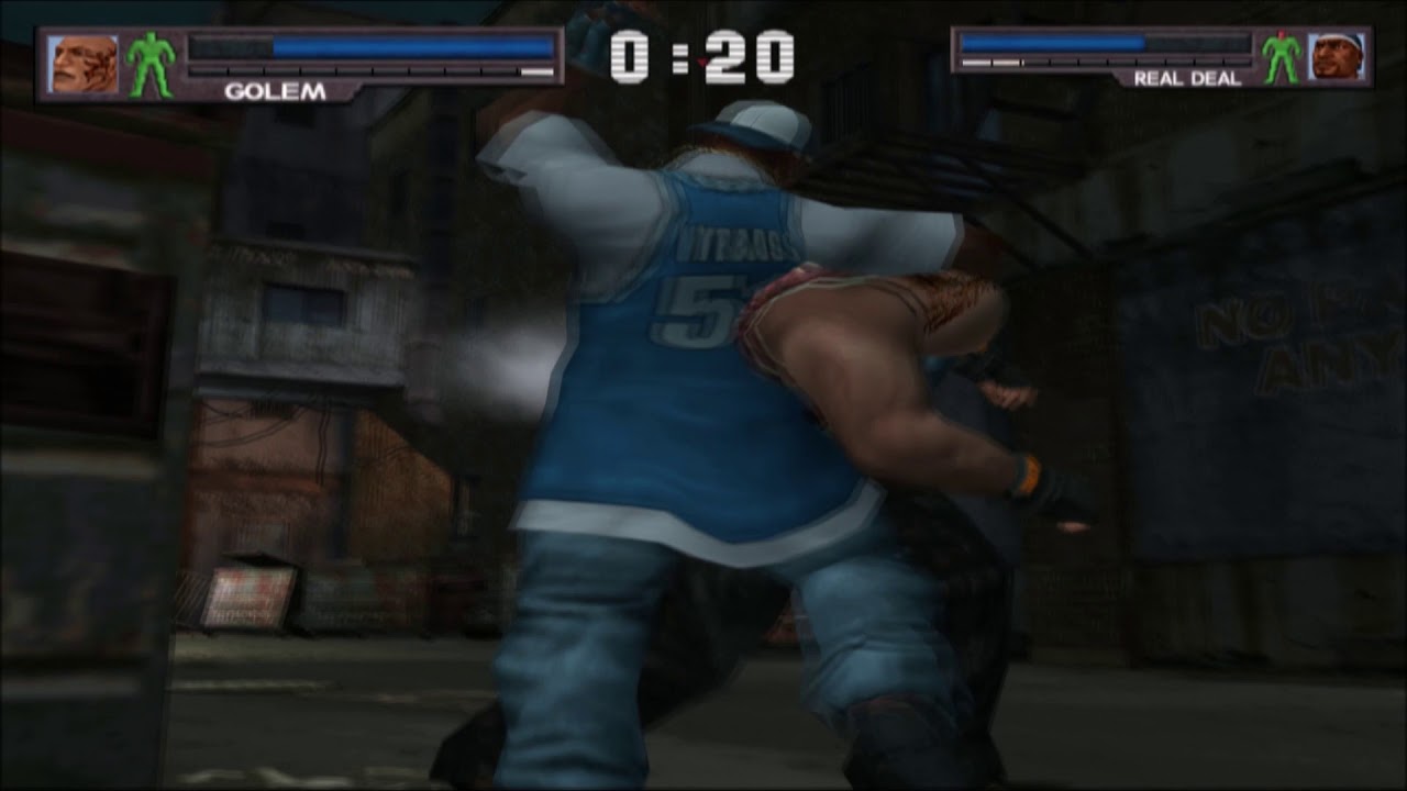 Urban Reign Free Mission 1 Very Hard With Golem